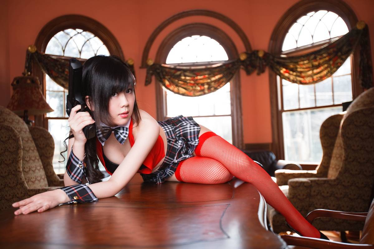 [Cosplay]  Ultra sexy Secret agent  性感制服写真